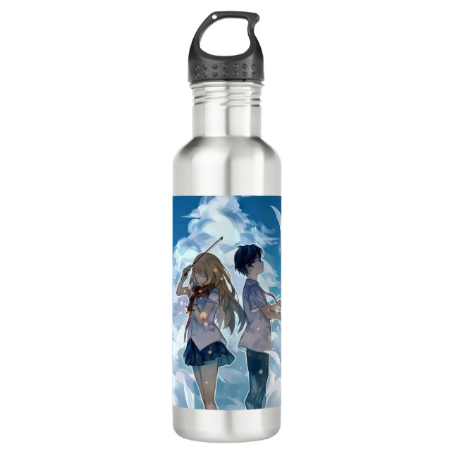 Botella De Agua Water bottles Valentine's day (Anverso)