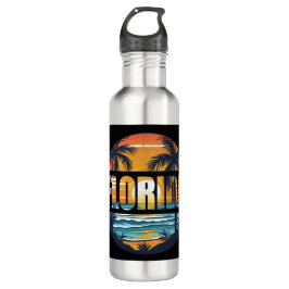 Botella De Agua Waves de Florida Beach
