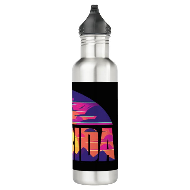 Botella De Agua Waves de Florida Beach (Derecha)