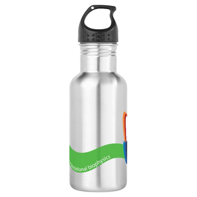 Botella de agua Wavy Membrana Pexagon (Anverso)