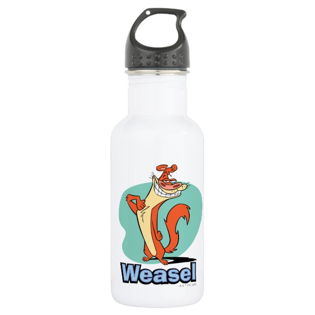 Botella De Agua Weasel Proud Character Graphic (Anverso)