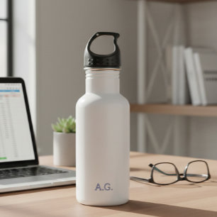 Botella De Agua Wellness Waters Sports Bottle - Minimalist Optical