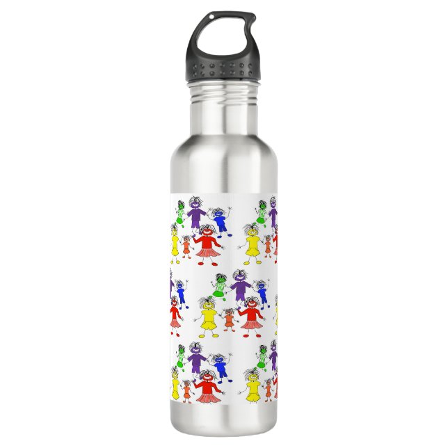 Botella De Agua Whack-A-Do (Anverso)