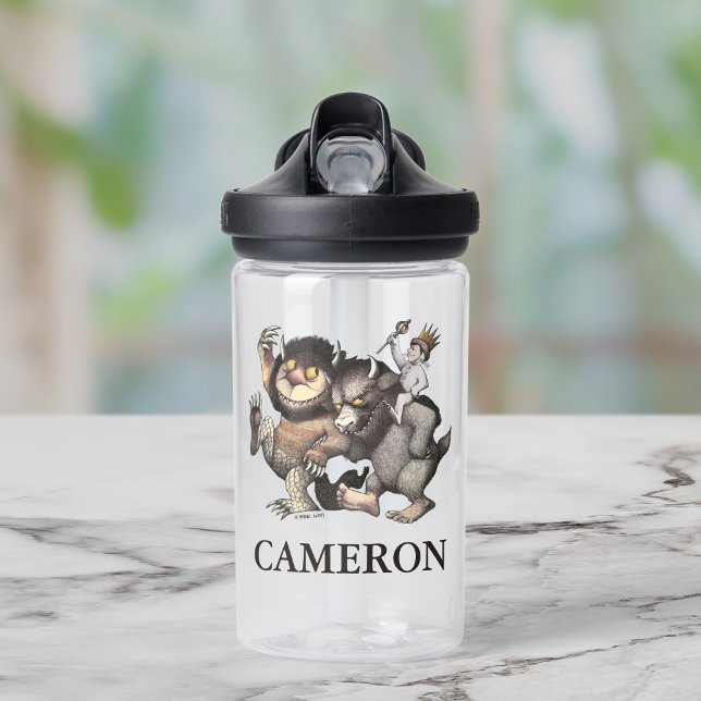 Botella De Agua Where the Wild Things | Agrega tu nombre (Subido por el creador)