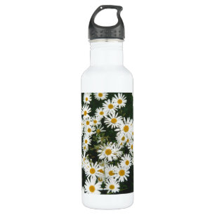 Botella De Agua White Oxeye Daisy, Moon Daisy Meadow