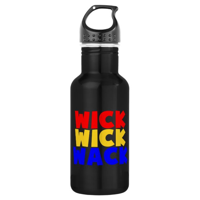Botella De Agua Wick Wick Wack (Anverso)