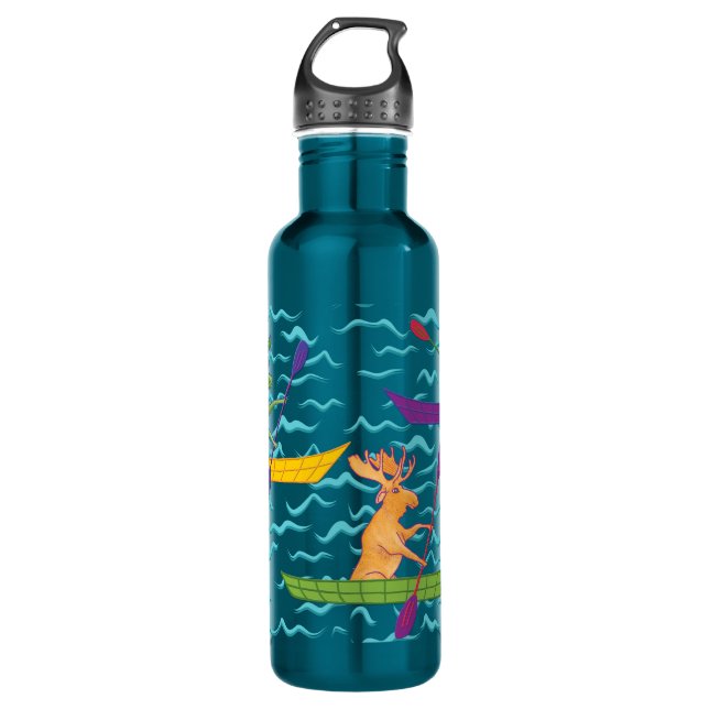 Botella De Agua Wild Kayakers (Anverso)