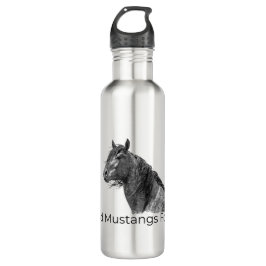 Botella de agua Wild Mustangs Forever
