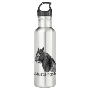 Botella de agua Wild Mustangs Forever
