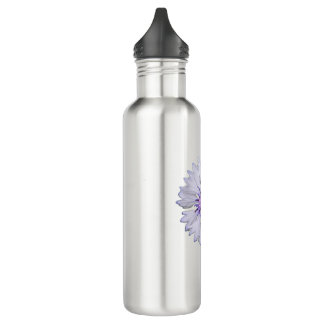 Botella De Agua Wildflower Bloom – Nature Photo Water Bottle
