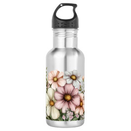 Botella De Agua Wildflowers 