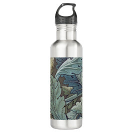 Botella De Agua William Morris Acanthus Sage Flor Floral Botánica