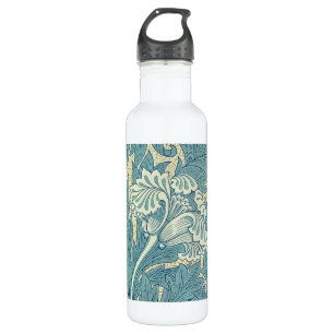 Botella De Agua William Morris Classic Tulip Blue Floral