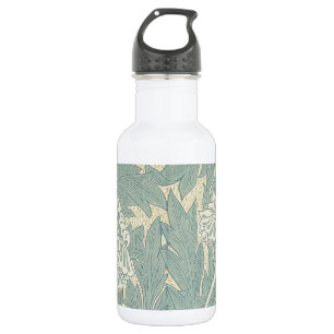 Botella De Agua William Morris Classic Tulip Blue Floral