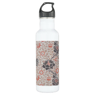 Botella De Agua William Morris Grafton Diseño de Arte Botánico