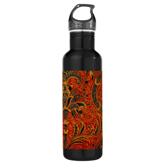 Botella De Agua William Morris India Red Floral