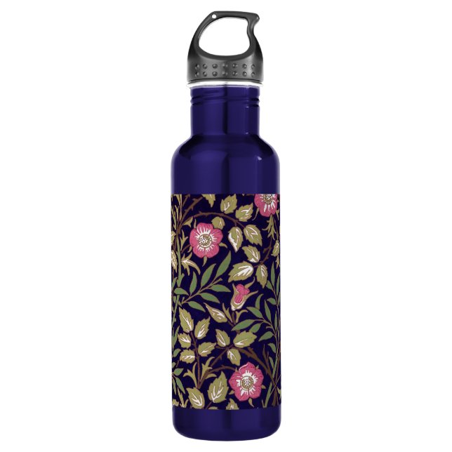 Botella De Agua William Morris Sweet Briar Floral Art Nouveau (Anverso)