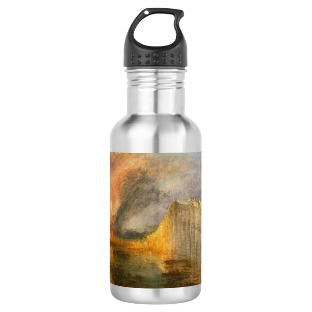 Botella De Agua William Turner - El incendio del Parlamento (Anverso)