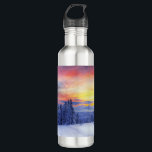 Botella De Agua Winter scenery<br><div class="desc">Winter scenery</div>