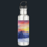 Botella De Agua Winter scenery<br><div class="desc">Winter scenery</div>