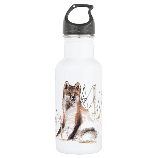 Botella De Agua Winter Wolf (Anverso)