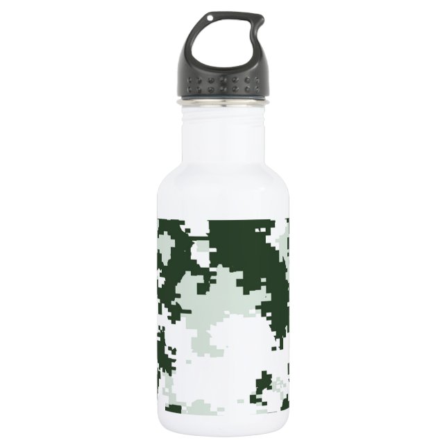 Botella De Agua Winter Woodland Camo (Anverso)