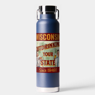 Botella De Agua Wisconsin Bebe Más Que Tu Estado Desde 1848