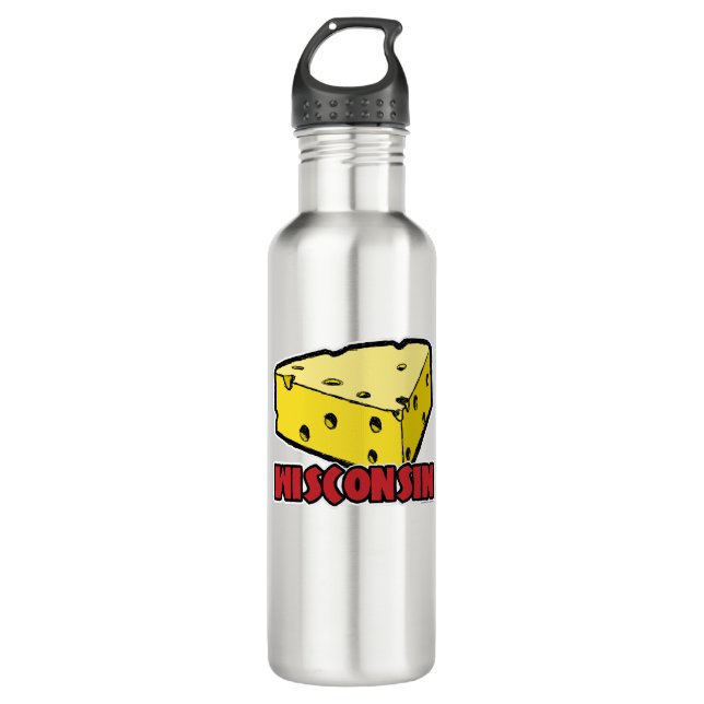 Botella De Agua Wisconsin Cheese Wedge (Anverso)