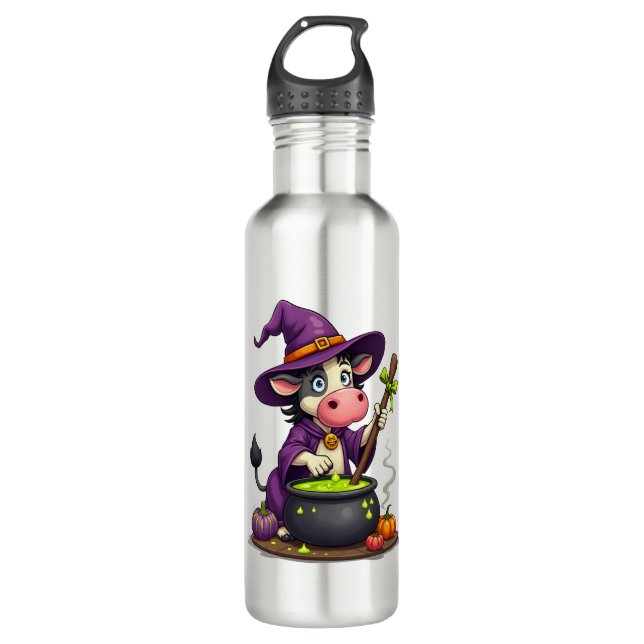 Botella De Agua Witch Cow Cauldron (Anverso)