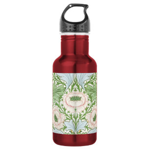 Botella De Agua Wm Morris Myrtle Floral Arte Nuevo Brillante