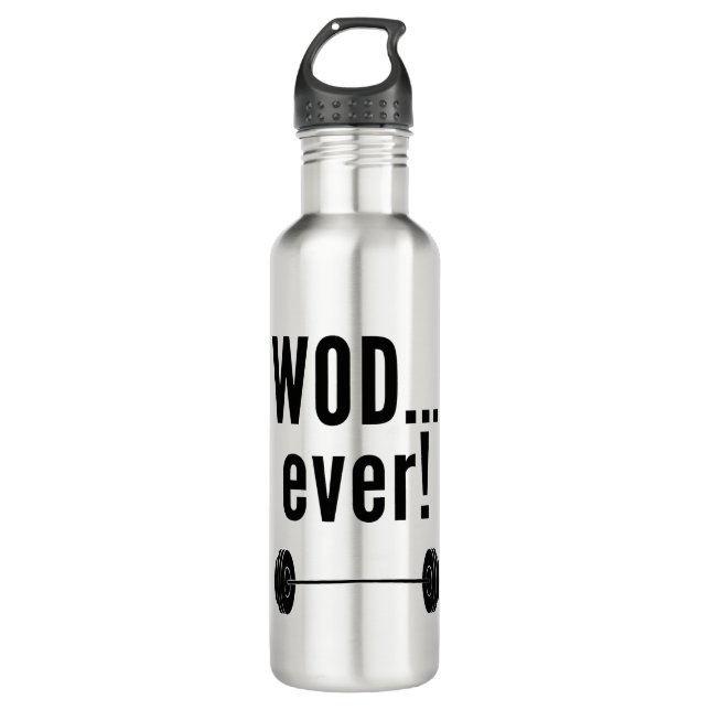 Botella De Agua ¡WODever! - Regalos Crossfit-Inspirados de la (Anverso)