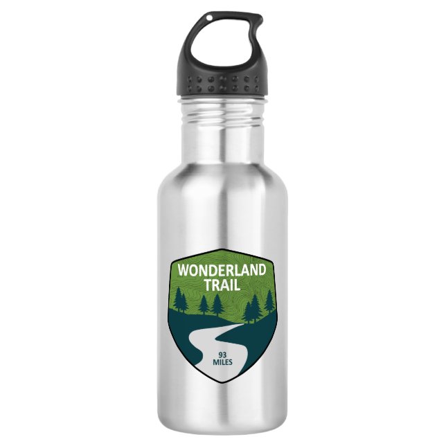 Botella De Agua Wonderland Trail (Anverso)