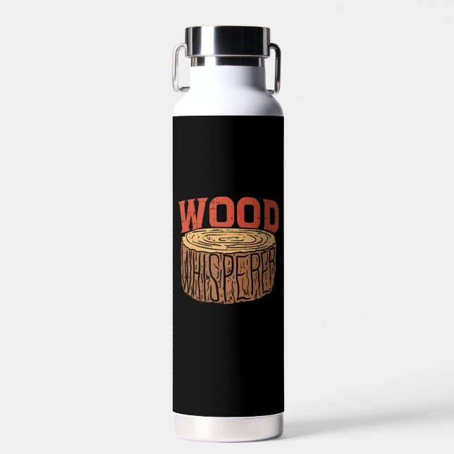 Botella De Agua Wood Whisperer (Delantero)