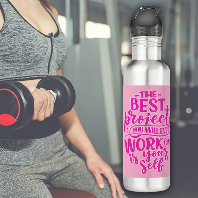Botella De Agua Work on Yourself Exercise (Subido por el creador)