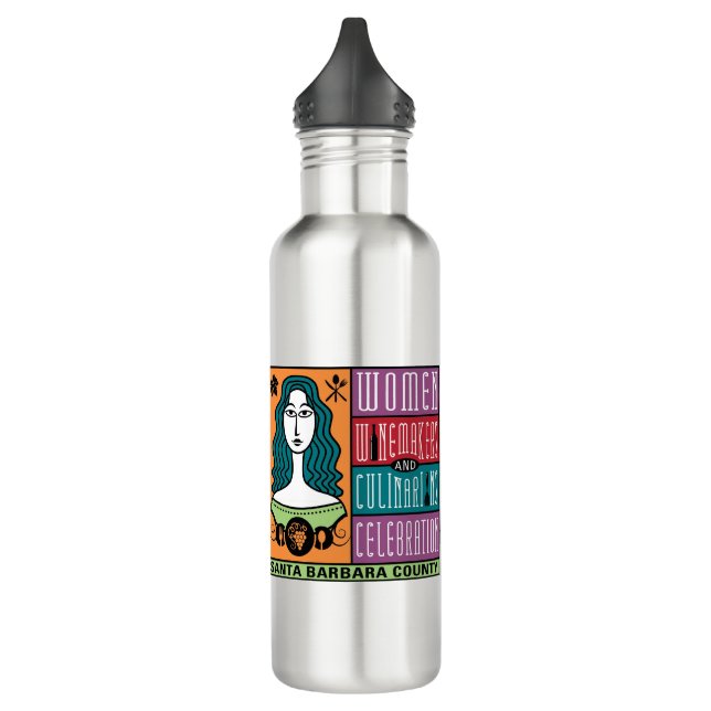 Botella de agua - WWCC del condado de Santa Barbar (Izquierda)