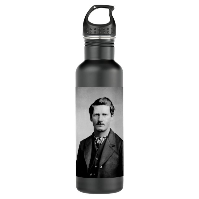 Botella De Agua Wyatt Earp: Lawman, Gunfighter, guardián de Saloon (Anverso)