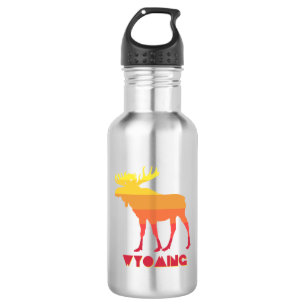 Botella De Agua Wyoming Moose