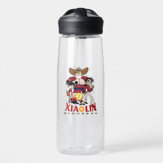 Botella De Agua Xiaolin Showdown | Desafío Xiaolin (Delante)