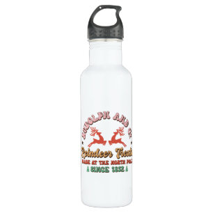 Botella De Agua Xmas Gift Go Reindeer Treats