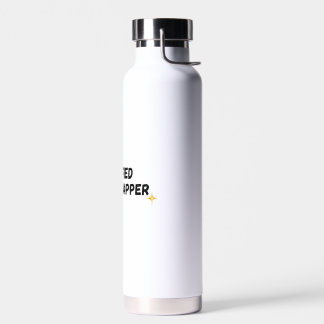 Botella De Agua Yapper certificado | Gen-Z Gracioso Tee Gráfico