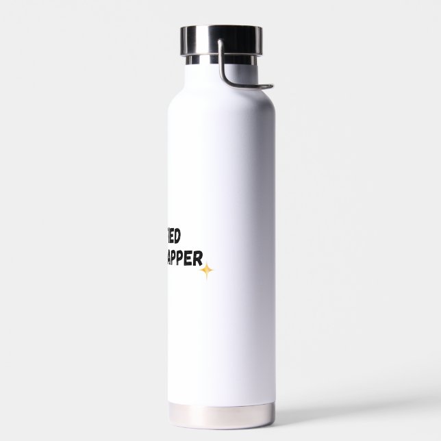 Botella De Agua Yapper certificado | Gen-Z Gracioso Tee Gráfico (Izquierdo)