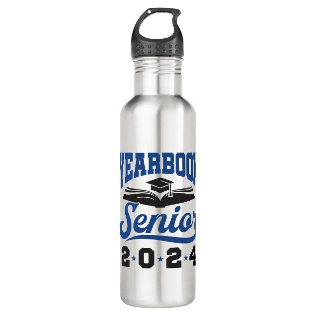 Botella De Agua Yearbook Senior 2024 (Anverso)