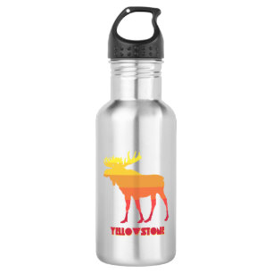 Botella De Agua Yellowstone Moose