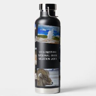 Botella De Agua Yellowstone Vacation 8 Fotos Personalizar texto