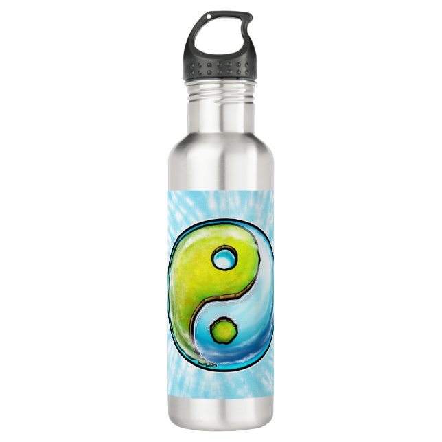 Botella De Agua Yin-Yang Earth Tye (Anverso)
