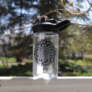 Botella De Agua Yin Yang Mandala