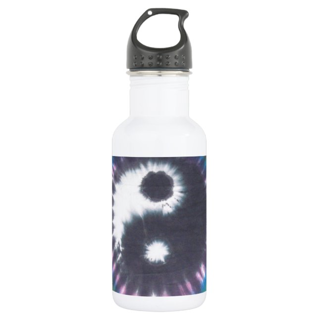 Botella De Agua Yin Yang Tie Dye (Anverso)