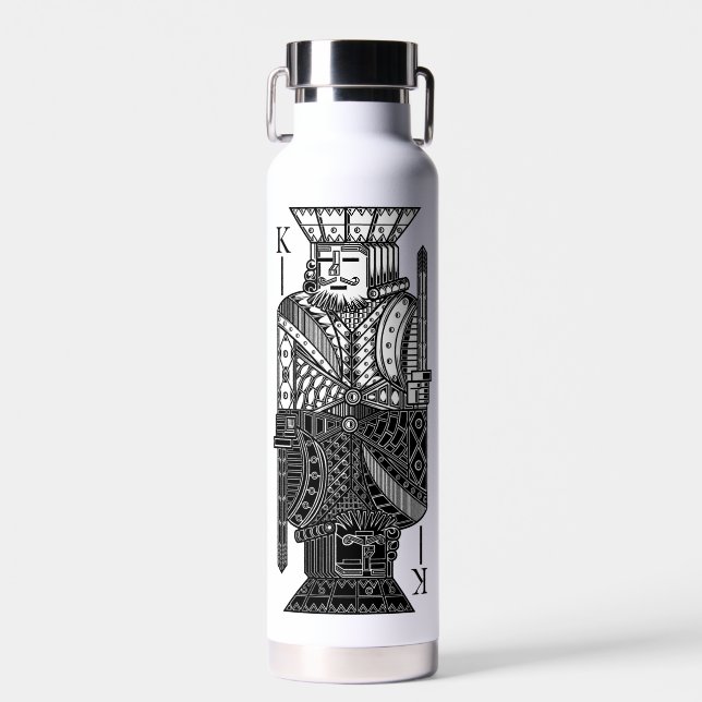 Botella De Agua Ying Yang King (Delantero)