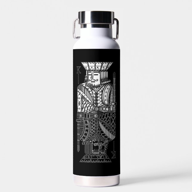 Botella De Agua Ying Yang King (Delantero)
