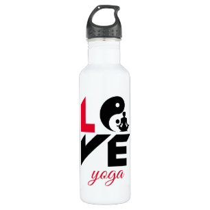 Botella De Agua Yoga de amor